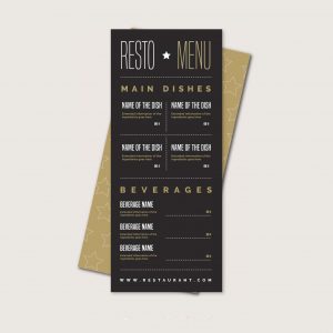 Carta Menu