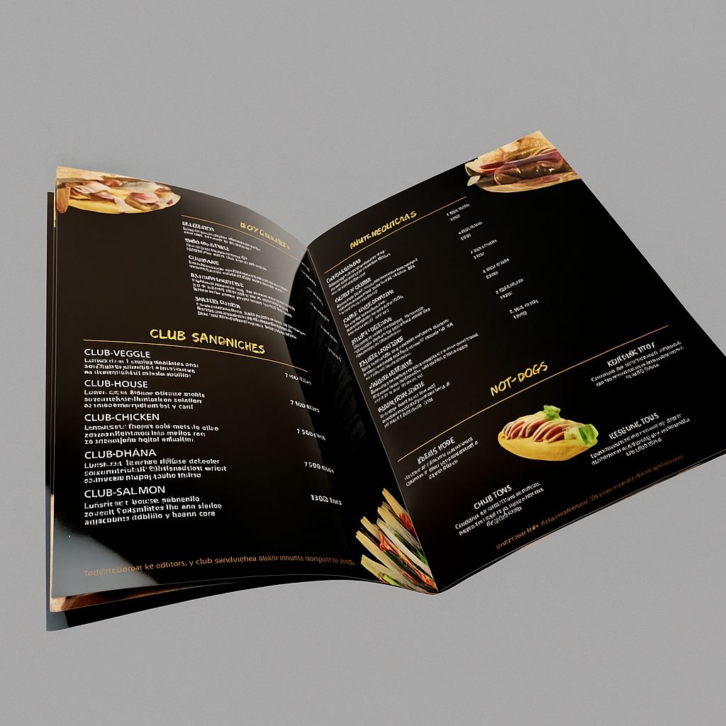 Carta Menu Grapa